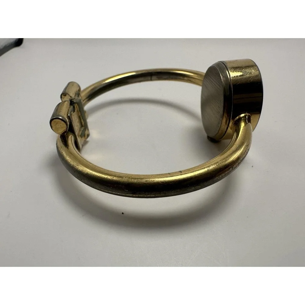 Dominique Ladies Mechanical Wind‎ Vintage Cuff Watch 17 Jewels 22MM 6.25